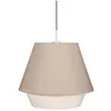 Image de Pauleen 48093 Noble Delight luminaires en suspension max 20 W E27 suspensions abat-jour en tissu Gris 230 V Tissu