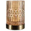 Image de Pauleen 48126 Crystal Elegance lampe à poser luminaire verre max 25W E27 Verre/Ambre/Laiton Luminaire à poser 230 V