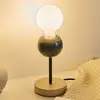 Image de Pauleen Marble Dream lampe à poser, socle bois