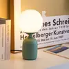Image de Pauleen Glowing Charm lampe de table, pied en céramique vert
