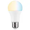 Image de Paulmann 50123 Lampe LED Standard Smart Home Zigbee Tunable White 9 watts gradable fluocompacte dépoli Éclairage Lampes 2700 K E27