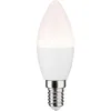 Image de Paulmann 50125 Lampe LED bougie Smart Home Zigbee Blanc chaud 5 watts gradable fluocompacte dépoli Éclairage Lampes 2700 K E14