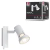 Image de Paulmann 66702 projecteur Teja max. 10 watts spot Blanc applique Métal lampe murale GU10