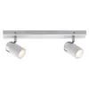 Image de Paulmann Zyli spot plafond blanc/chrome, 2 lampes