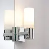 Image de Applique pour miroir LED Paulmann Gemini, chromée, lot de 2, à intensité