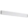 Image de Paulmann 70464 Plafonnier LED Applique murale Nembus IP44 3000K 600 lm 230 V 9 W Chrome, blanc Plafonnier en métal, acrylique