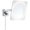 Image de Paulmann 70468 Plafonnier LED Miroir cosmétique Bela avec ampoule IP44 3000 K 260lm 230 V 5,7W Chrome, Blanc, Miroir éclairage de plafond Métal, Acryl