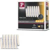 Image de Paulmann MaxLED 70552 Bandes LED 1000 Blanc chaud 2,5 m 29 W 2750 lm 2700 K IP44 Bande d'éclairage à intensité variable Plastique argenté
