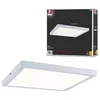Image de Paulmann Panneau LED Atria 300 x 300 mm, 24 W, blanc dépoli, 230 V | Éclairage homogène de la pièce, dimmable, pour montage mural ou au plafond, IP20, température de couleur en k 2700