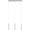 Image de Paulmann 70930 LED luminaires en suspension Gutta incl. 3x7 watts gradable lampe suspendue Alu brossé éclairage de plafond Métal 2700 K