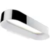 Image de Paulmann 70948 plafonnier LED applique Agena incl. 1x20W IP44 gradable éclairage plafond chrome, Blanc dépoli, éclairage salon Alu, Acier inox. 2700K