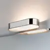 Image de Applique murale LED Paulmann Agena, chrome 31 cm IP44, intensité variable