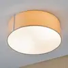 Image de Paulmann Mari plafonnier abat-jour en tissu beige