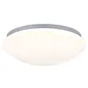 Image de Paulmann 70981 plafonnier LED Leonis rond incl. 1x10 watts IP44 luminaire de salle de bain Blanc éclairage de salon plastique 3000 K