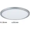 Image de Paulmann Atria Shine Panneau on/off chrome 840 Ø29cm