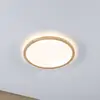 Image de Plafonnier LED Paulmann Atria Shine Ø29cm chêne IP44 3 000 K