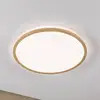 Image de Panneau LED Paulmann Atria Shine Ø 42 cm, finition bois, IP44, 4000 K,