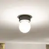 Image de Paulmann Gove plafonnier IP44 à 1 lampe noire