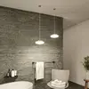Image de Paulmann Luena suspension LED IP44 chromée Ø25 cm