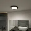 Image de Plafonnier LED Paulmann Tega IP44 CCT noir