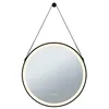 Image de Paulmann 71089 Miroir lumineux LED Mirra IP44 White Switch 750lm 230V 11,5W gradable Noir, Miroir luminaire de salle de bain