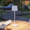 Image de Lampe à poser LED rechargeable Paulmann Gilo, blanche, plastique, IP44