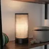 Image de Paulmann Pia lampe à poser en tissu, noire/grise