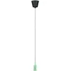 Image de Paulmann 78428 luminaire en suspension Neordic luminaire suspendu Ketil sans ampoule max. 60W lumin. suspendu vert clair, Noir Silicone, plast. E27