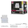 Image de Paulmann 78871 Strip LED MaxLED 500 kit de base Smart Home Zigbee Tunable White 1,5m IP44 9W 230/24V 825lm Argent LED bandelumin. protect° aspersions