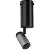 Image de Paulmann 79520 Neordic Plafonnier Runa max. 20 W Intensité variable Applique murale Noir, anthracite Salon Métal Plafonnier GU10