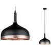Image de Paulmann Suspension ultra-moderne Embla en noir