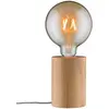 Image de Paulmann 79640 Neordic Talin Lampe de table, max. 1x20W, Bois, 230V, Bois 9 cm x 9 cm x 13 cm
