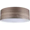 Image de Paulmann 79687 Liska Plafonnier Alva max 3x20W Bois/Métal
