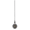 Image de Paulmann 79771 Neordic luminaire en suspension Eldar avec fiche incluse max. 20 W gris, nickel Salon Système d'éclairage en métal E27