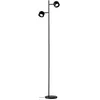 Image de Paulmann 79780 lampadaire LED Zigbee Smart Home Puric Pane 2x300lm incl. 2x3W gradable lampadaire Noir Métal, plastique 2700K