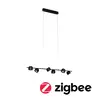 Image de Paulmann Puric Pane suspension LED ZigBee 6 lampes