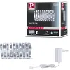 Image de Paulmann 79856 LED MaxLED 250 kit de Base 3 m lumiÃ re du Jour IP20 INCL 1x24 Watts Strip Bande Lumineuse 6500 K, MatiÃ re Plastique, 12 W, Argent, Cavalier