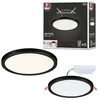 Image de Paulmann 79961 Panneau encastré LED Areo IP44 175 mm rond incl. 1x13 W blanc chaud noir Matière plastique Système d'éclairage 3000 K