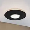 Image de Paulmann Smart Plafonnier LED Tulga, anthracite Ø 45 cm feutre