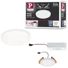 Image de Panneau encastré LED Paulmann VariFit Veluna 4,5 W 4 000 K satiné | ULTRAPLAT - Éclairage homogène de la pièce grâce à une technologie LED de pointe
