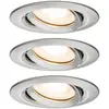 Image de Spot encastré LED Paulmann Nova, à intensité variable, IP65, fer