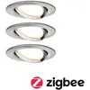 Image de Paulmann spot Nova Plus, lot de 3, 2 700 K