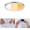 Image de Paulmann panneau LED Aero rond chromé 17,5cm