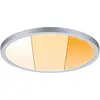 Image de Paulmann 92992 Panneau LED spots encastrés Areo VariFit IP44 gradable sur 3 niveaux 230 mm rond incl. 1x16 watts gradable Chrome mat plastique 2000 K