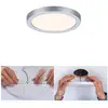 Image de Paulmann panneau LED Aero 3000K rond chromé 11,8cm