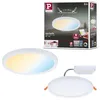 Image de Panneau encastré LED Paulmann VariFit Areo 13 W 3 000 K blanc | Tunable White de 3 000 K à 6 500 K, IP44, dimmable, avec matériel de montage