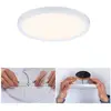Image de Paulmann panneau Aero 830 rond blanc 3step 17,5 cm