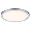 Image de Paulmann 93051 Spot encastré LED Areo VariFit IP44 gradable sur 3 niveaux 175 mm rond incl. 1x13 watt gradable chrome mat matière plastique 3000 K