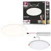 Image de Paulmann 93063 Panneau LED spots encastrés Veluna VariFit IP44 gradable sur 3 niveaux 185 mm rond incl. 1x17W gradable plafonnier Satin plastique 3000K