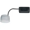 Image de Paulmann 93072 Nova spots encastrés LED Module Coin rond 3 niveaux d’intensité 50mm 6W 530lm 230V 4000K Satin rond gradable Spot plafond plastique